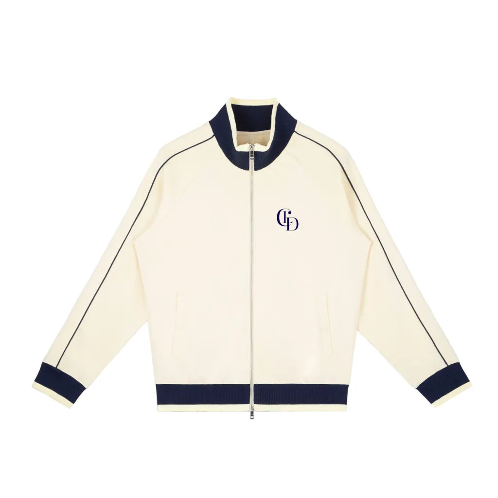 Track-Jacket navy apricote